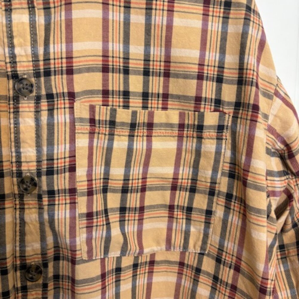 Multicolor Plaid Button-Down Shirt - Picture 2 of 4